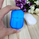 IPRee 20 Pcs Paper Soap Outdoor Travel Bath Soap Tablets Portable Hand Washing Small Sheet