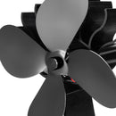 YL901 4 Leaves Eco Heat Powered Wood Stove Fan for Gas/Pellet/Log/Wood Buring Stoves Fireplace Fan