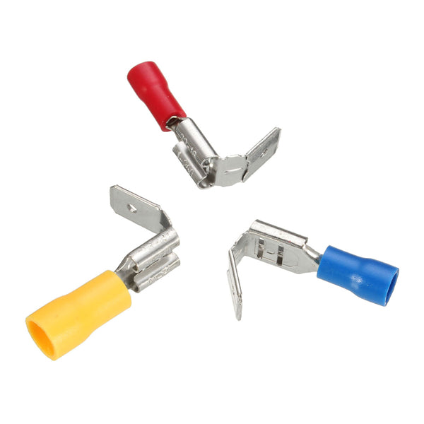 20pcs PVC Insulated Electrical Wire Terminals Crimp Connector Red/Bule/Yellow