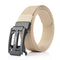 TUSHI 125cm x 3.4cm Zinc Alloy Buckle Men Tactical Belt Nylon Casual Belts
