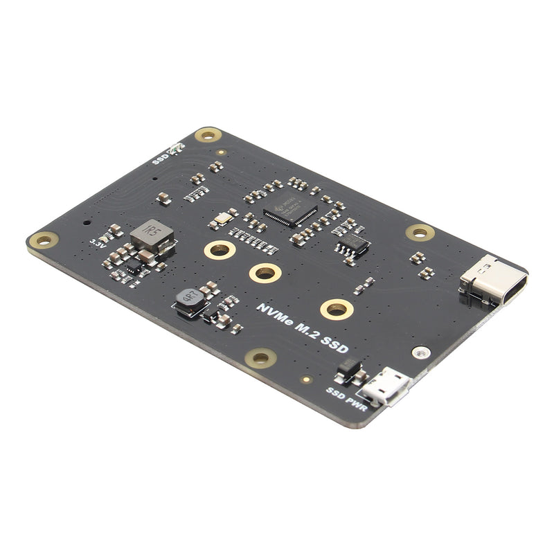 X870 NVME M.2 2280/2260/2242/2230 SATA SSD NAS Expansion Board with USB 3.0 Jumper for Raspberry Pi / Rock64