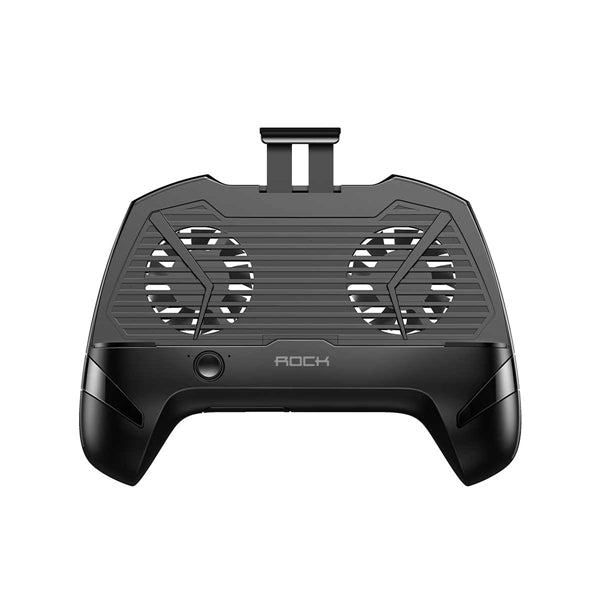 ROCK Gamepad Controller Phone Holder Double Cooling Fan With Power Bank For 4-6.7 inch Phones
