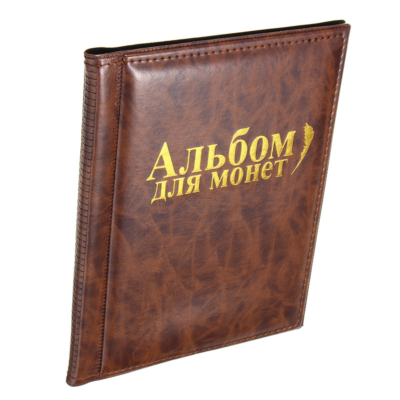 250 Coins Holder Collection Storage Collecting Money Penny Pockets Coin Album Book Gifts