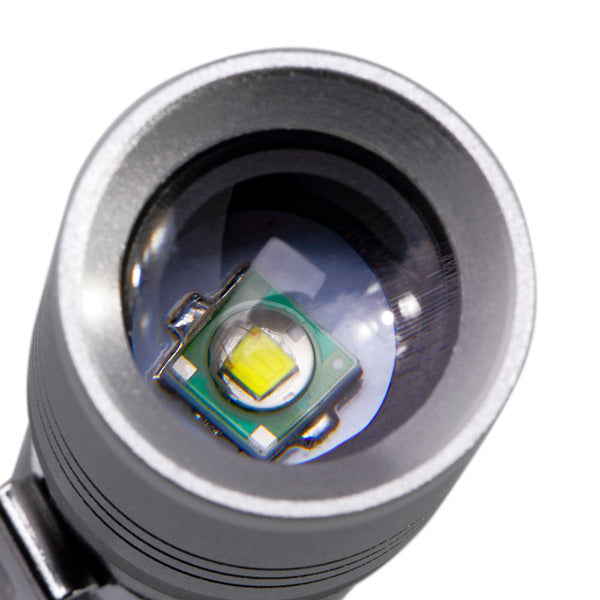 U King ZQ-X1005 XPE 600LM 1Mode Mini Zoomable LED Flashlight 14500