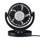 DC 12V/24V 360 All-Round Mini Auto Air Cooling Fan Adjustable Low Noise