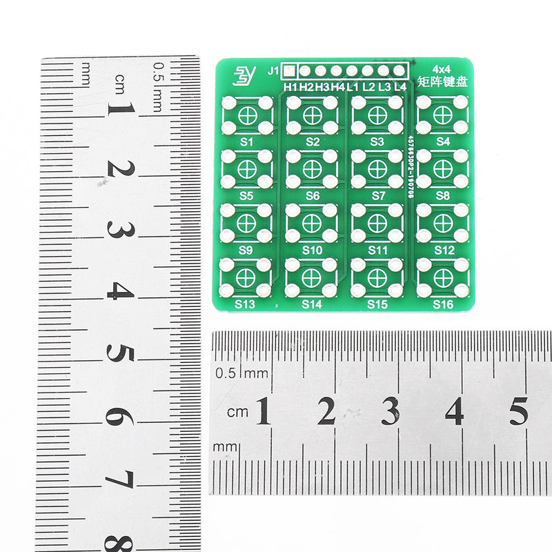 4X4 Matrix Keyboard Tact Touch Switch MCU Learning Board Development Board External Expansion Kit