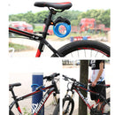 BIKIGHT 1.2M/1.5M Four Password Anti-theft Mountain Bike Code Lock LED Light Cable Bike Lock