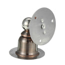 Stainless Steel Magnetic Door Stopper Sticker Free Punching Toilet Bedroom Door Suction