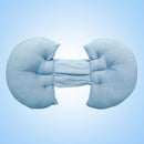 Women Gravida Women Splicing Solid Sleeping U-Shaped Pillow Abdominal Cushion