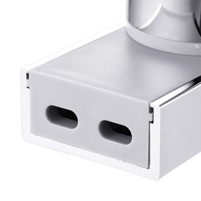 ABS Chrome Handheld Shower Head Bidet Sprayer Holder 360 Rotatable Adjustable Bracket Base