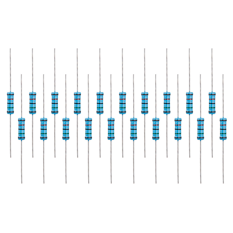 20pcs 2W 15KR Metal Film Resistor Resistance 1% 15K ohm Resistor