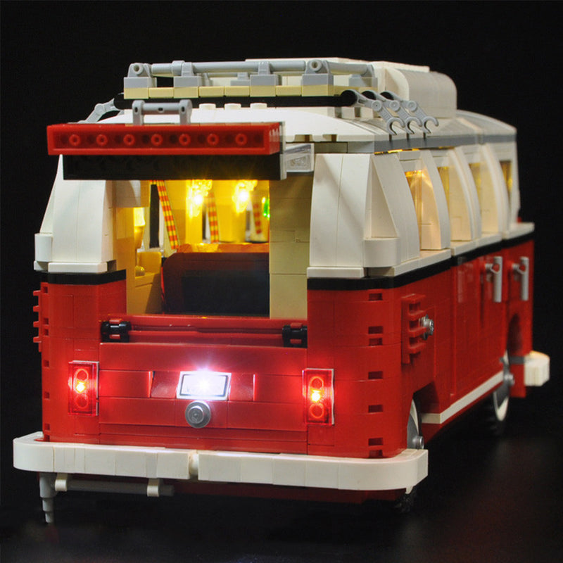 Updated LED Light Lighting Kit For LEGO 10220 T1 Campingbus VW CAMPER VAN Bricks