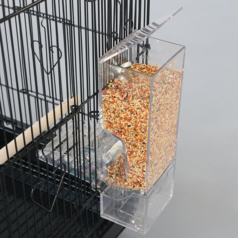 Automatic Smart Bird Feeders Starling Parrot Food Containers Transparent Pet Feeder Devices