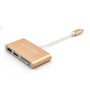COMBO T-693 USB 3.1 Type C to SD Micro SD TF Card Reader USB 2.0 USB3.0 OTG Charger Adapter