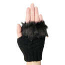 5V USB Heated Gloves Warmer Hands Knitting Fingerless Electric Office Winter Motorcycle