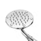 Stainless Steel Round Shape Silicone Water Outlet Bathroom Rainfall Shower Head