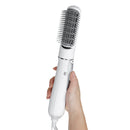 2 IN 1 Handle Hair Dryer Hot Air Comb Hair Dryer Straight Hair & Curls