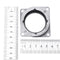 56*56*10mm 57 Stepper Motor Damper Shock Absorber Ring Nema23 Mount Bracket for 3D Printer CNC Part