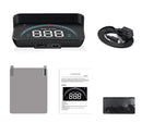 iMars M8 Universal Car HUD Display Styling Overspeed Warning Windshield Projector Alarm System
