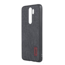 Bakeey Luxury Fabric Splice Soft Silicone Edge Shockproof Protective Case For Xiaomi Redmi Note 8 Pro