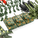 300Pcs Soldier Military Plane T ank Model Movable Joints Toys Boys Kids Gift