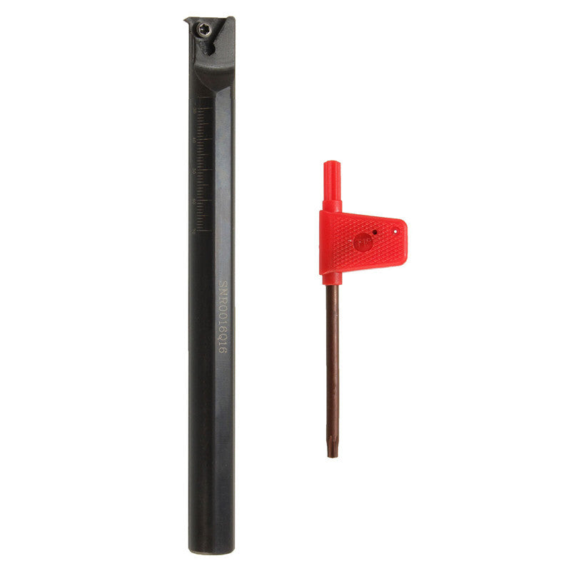SNR0016Q16 16x180mm Internal Lathe Threading Boring Turning Tool Holder with Wrench