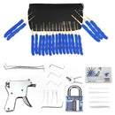 40Pcs Training Unlock Tool Skill Set 15-Piece Unlocking Lock Picks Set Key
