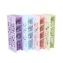 Multi-functional 4 Grids Desktop Hollow Pen Holder Office School Storage Case Desktop Pen Pencil Organizer