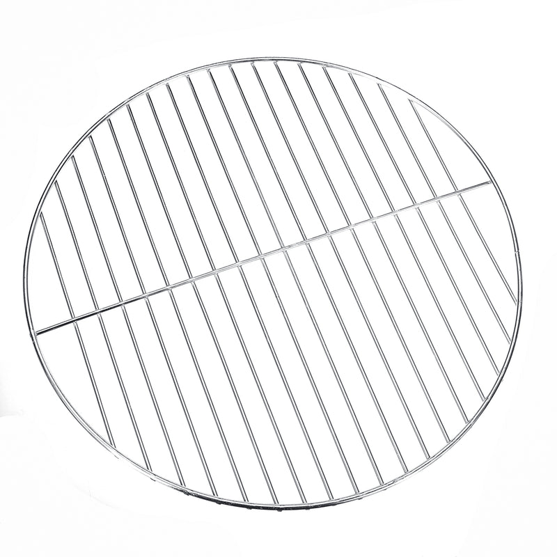 25cm Round BBQ Grill Grate Charcoal BBQ Grill Pan Replacement Metal Cooking Barbecue Mesh Frame