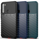For Xiaomi Redmi Note 8T Case Bakeey Armor Military Protect Rugged Shockproof Anti-Fingerprint Soft TPU Protective Case