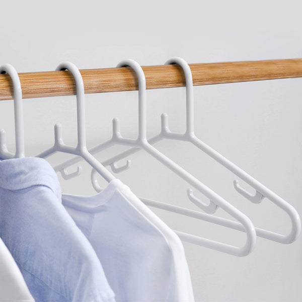 QUANGE 10PCS Cloth Hanger Clothing Organizer Non-Slip Drying Rack Multifunction U-Hook Fixed Holder From Xiaomi Youpin