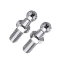 2pcs M8 Stainless Steel Ball Stud Bolt 10mm Struts Ball Ended Bolt Bonnet