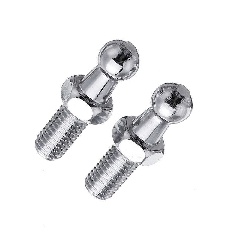 2pcs M8 Stainless Steel Ball Stud Bolt 10mm Struts Ball Ended Bolt Bonnet