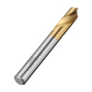 Drillpro 5pcs 2 Flutes 90 Degree 4-10mm Chamfer Drill Bit M35 HSS Cobalt Drill Bit Milling Cutter