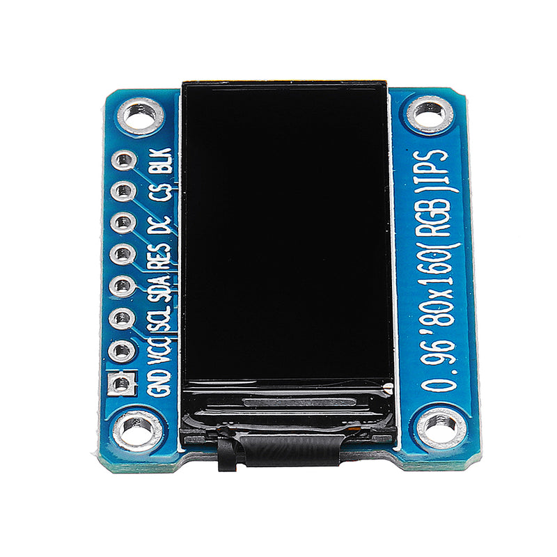Geekcreit 0.96 Inch 7Pin HD Color IPS Screen TFT LCD Display SPI ST7735 Module