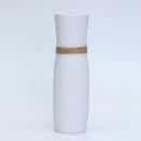White Creative Modern Ceramic Flower Vase Handmade Flowers Bouquet Vase Home Decor