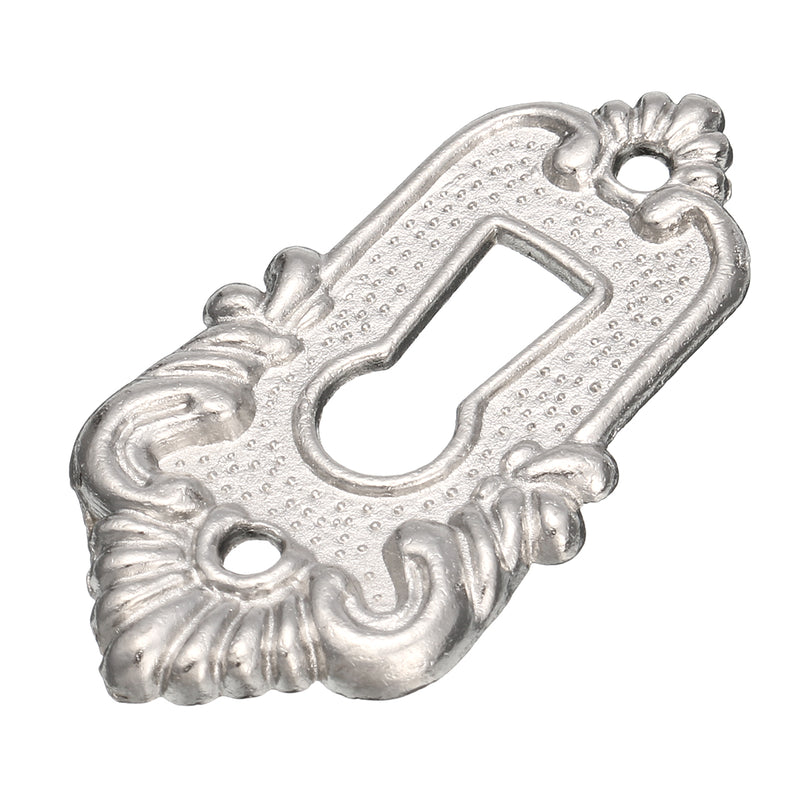 Cabinet Door Furniture Decorative Hardware Latch Hasp Pull Handles Key Curio Grandfather Clock Lock