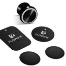 Floveme 2PCS Ultra-thin Leather Metal Plate Car Mount Accessory for Magnetic Phone Holder