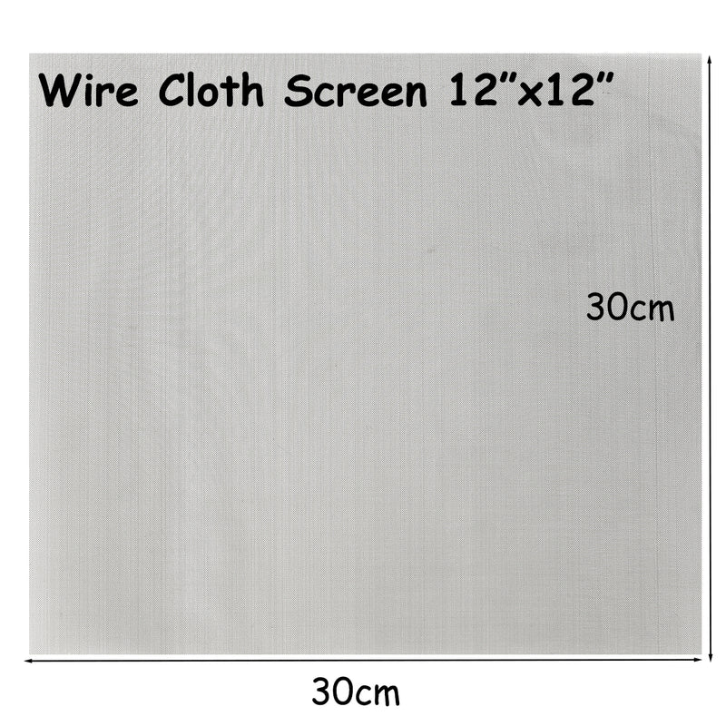 30x30cm Woven Wire Cloth Screen  Stainless Steel 304 60 Mesh