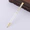 1 Piece Creative Flower Ballpoint Pen 1.0mm Ball Pen Crystal Smooth Writing Pens for Office School Supplies Stationery