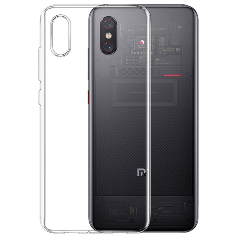 Bakeey Transparent Soft TPU Back Cover Protective Case for Xiaomi Mi8 Mi 8 Pro / Mi8 Mi 8 Explorer Edition