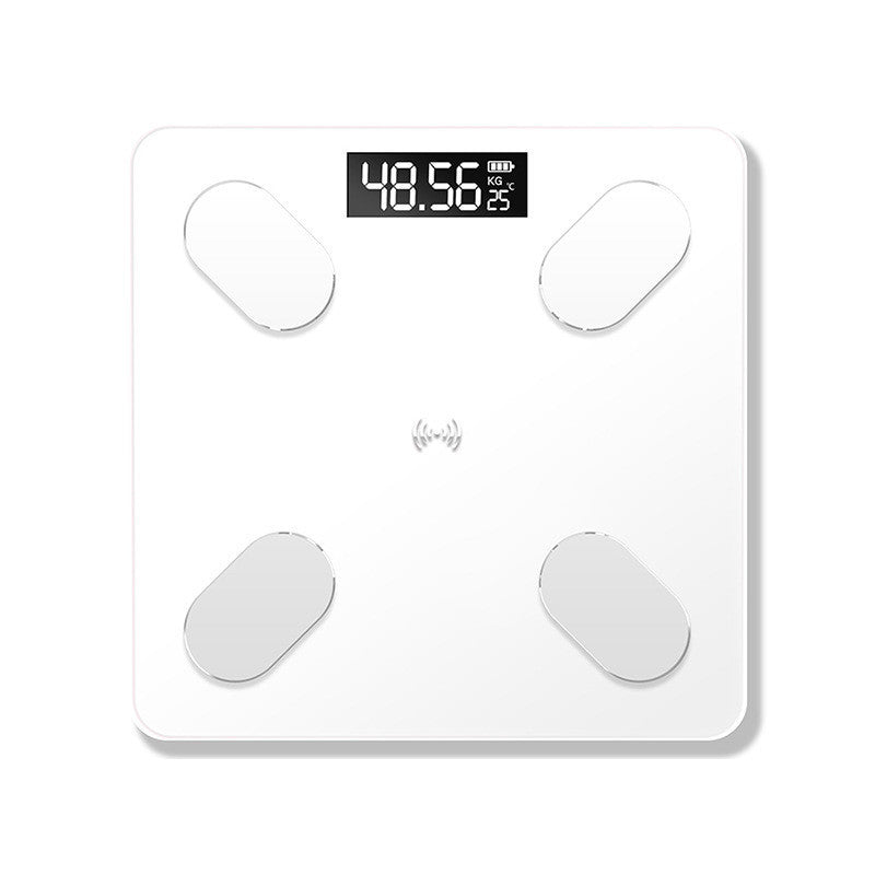 Mrosaa Digital Smart APP Electronic Weight Scale Body Fat Scale Smart BMI Scale LED Wireless Weight Scale APP Control
