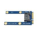 ITHOO MPCE1ST-N03 MSATA to SATA 3.0 7PIN Interface SSD PCI-E Expansion Card 6Gbps for Desktop Computer