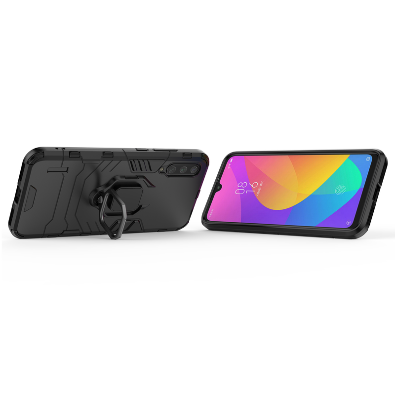 Bakeey Armor Magnetic Card Holder Shockproof Protective Case For Xiaomi Mi CC9e /Xiaomi Mi A3 6.088 inch