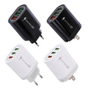 Bakeey 4.8A QC3.0 Multi Port Fast Charging USB Charger Adapter For iPhone 8 Plus XS 11 Pro Oneplus 7T Pro Huawei P30 Pro Mate 30 5G