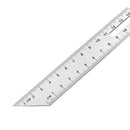 Drillpro 0-22/0-27cm Sliding Angle Ruler T Bevel Hardwood Handle Rotatable Engineer Ruler for Woodworking