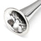 5pcs 178DB 12V Compressor Air Horn Kit Silver Trumpets Chrome Dukes Car Truck