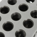 Machifit 2pcs 1x2x3 Inch Blocks 23 Holes Parallel Clamping Milling Tool Precision 0.0001 Inch
