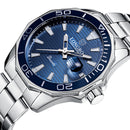 LONGBO 80512 Polygon Dial Simple Full Steel Men Luminous Display Quartz Watch