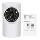400W Mini Space Fan Heater Portable Electric Quiet Table Furnace Winter Warmer